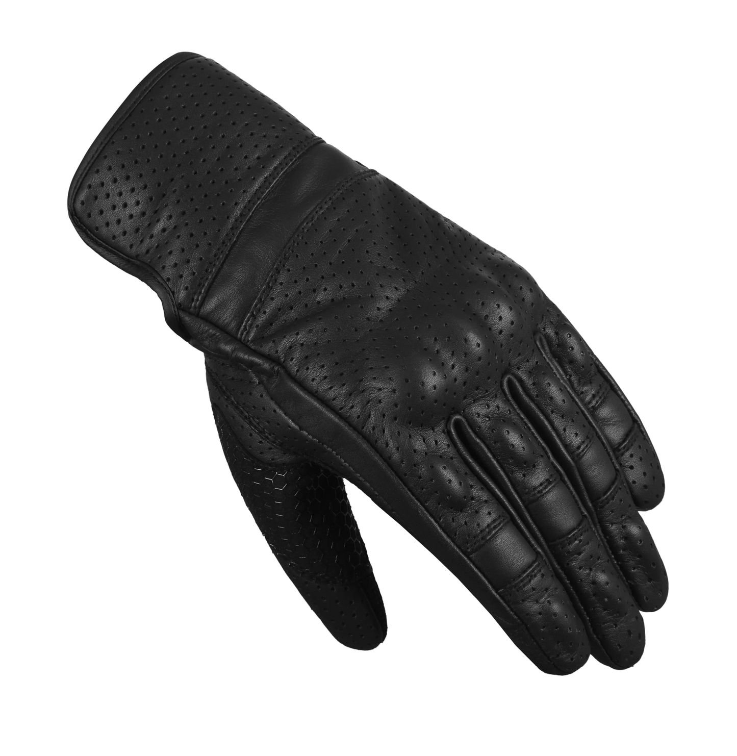 MOTORCYCLE GLOVES IN REAL SKIN-THUNDER