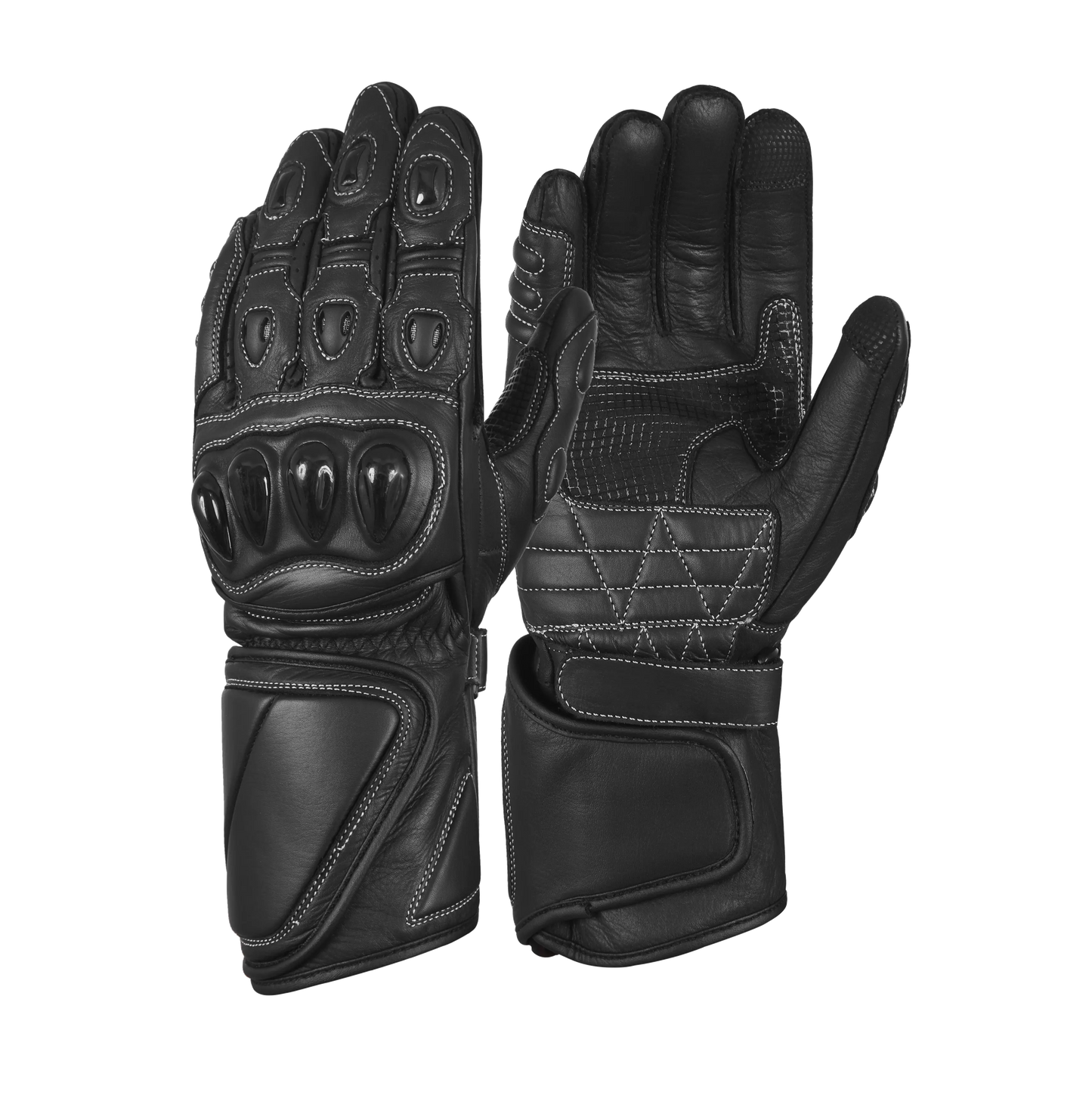 GANTS MOTO EN PEAU VRAIE-FAUCON